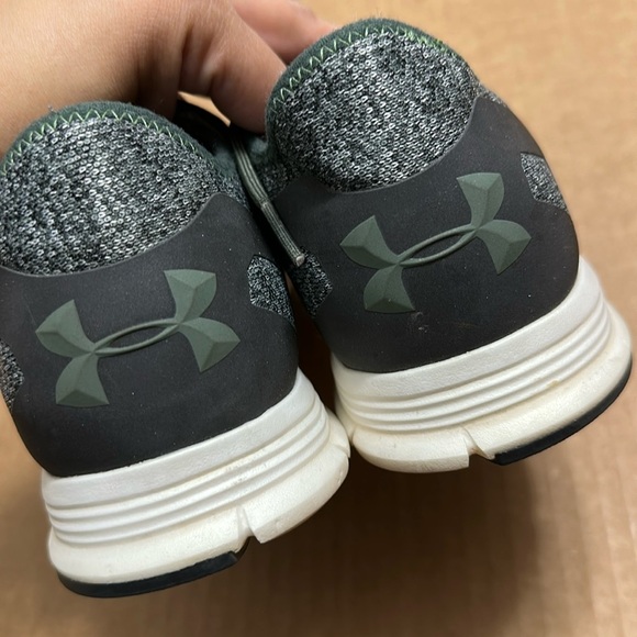 Under Armour Women’s Charged All Around Neutral Size 9.5 Green Grey Sneakers - Picture 7 of 11
